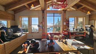 Mt. Hood Meadows ski patrol hut